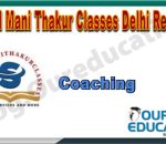 Reviews of Sharad Mani Thakur Classes Delhi
