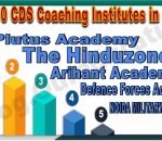 Top 10 CDS Coaching Institute