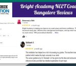 Bright Academy NEET Coaching Bangalore Reviews