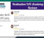 Destination IAS Academy in Delhi Reviews