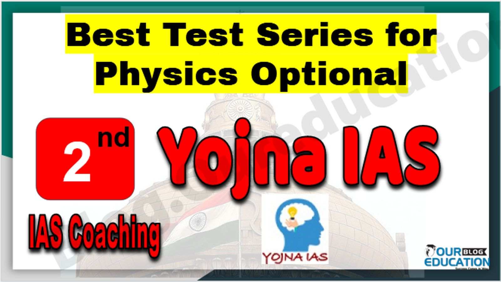 Rank 2nd Test Series for Physics Optional
