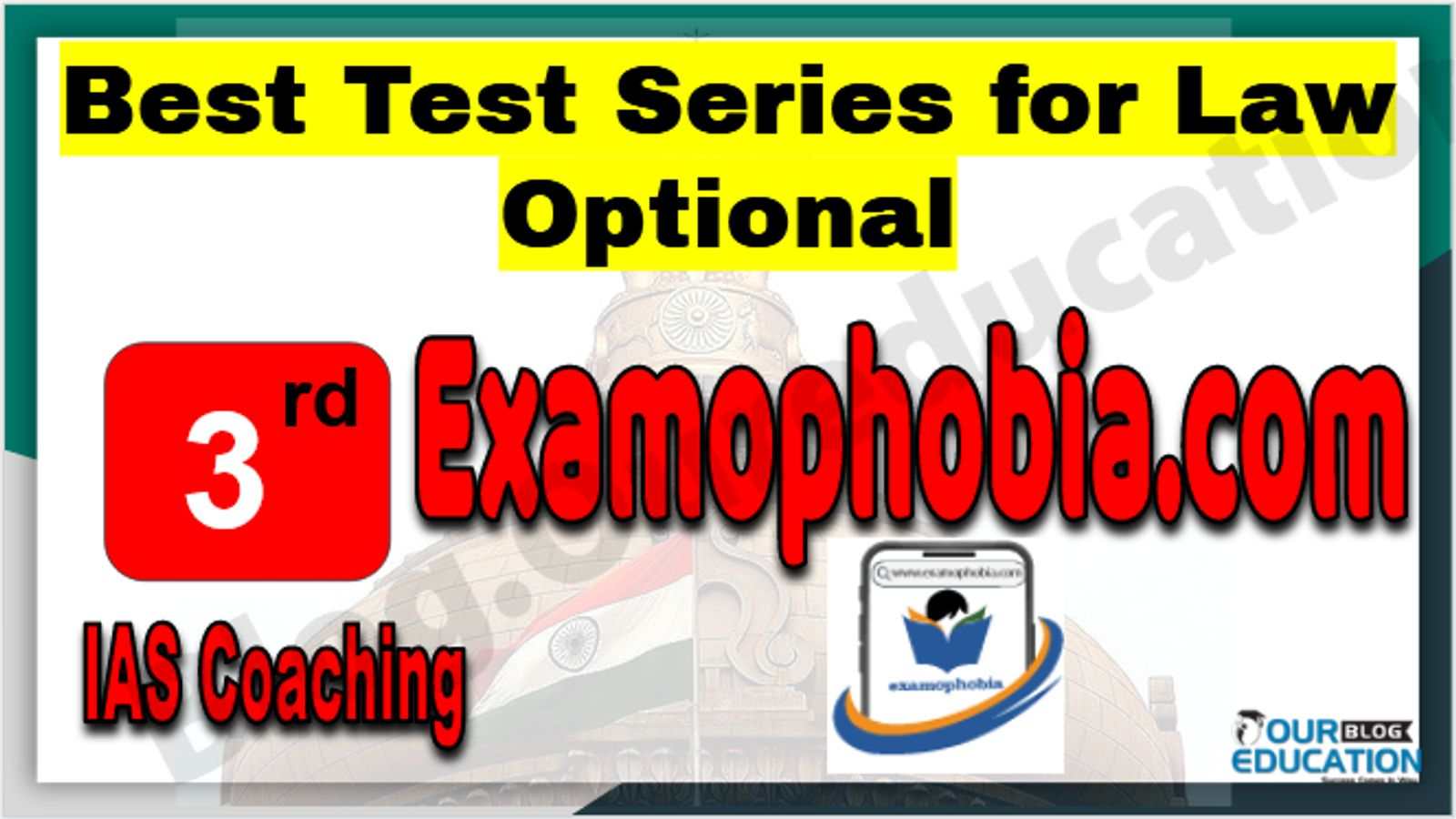 Rank 3rd Test Series for Law Optional