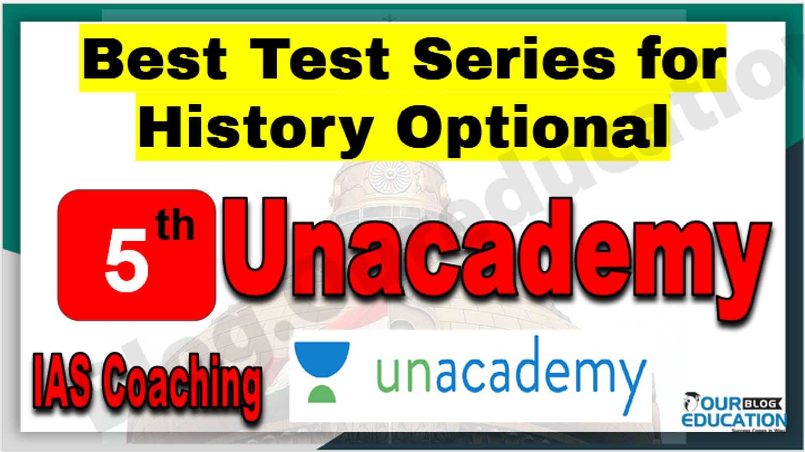 Rank 5th Test Series for History Optional