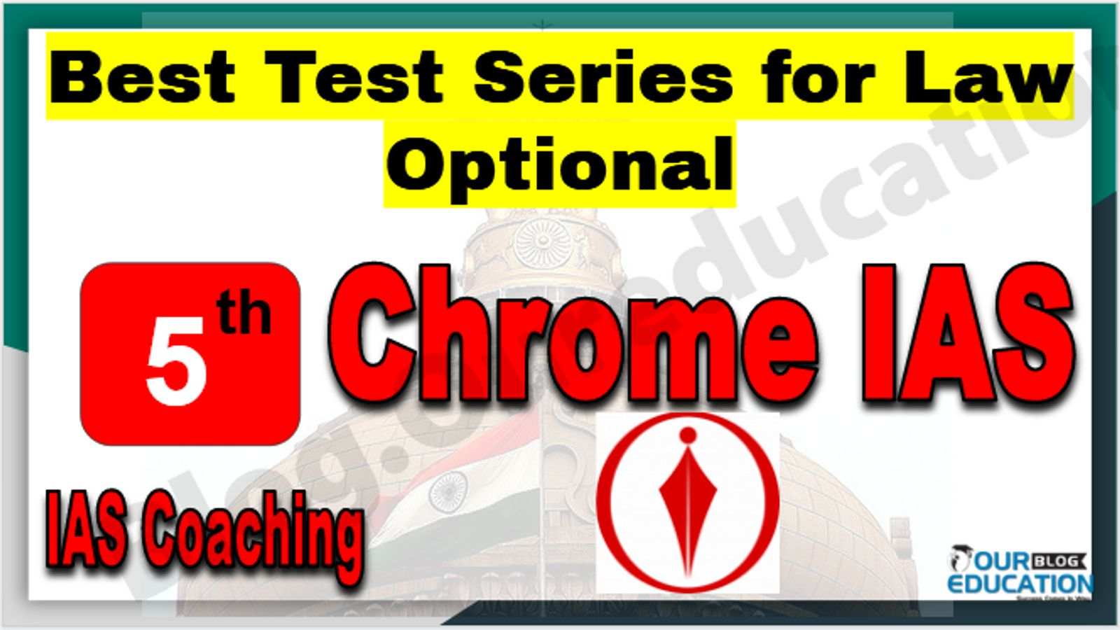 Rank 5th Test Series for Law Optional