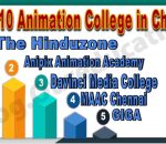 Top 10 Animation College in Chennai
