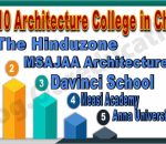 Top 10 Architecture College in Chennai