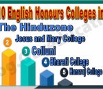 Top 10 English Honours Colleges in Delhi