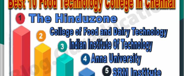 Top 10 Food Technology College in Chennai