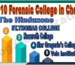 Top 10 Forensic College in Chennai