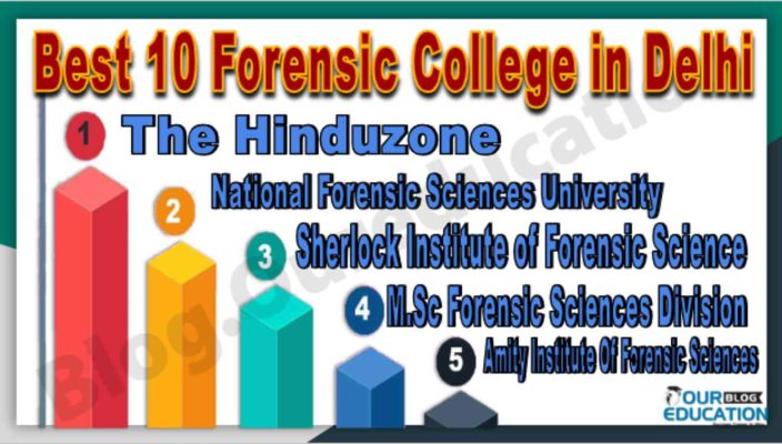 Top 10 Forensic College in Delhi