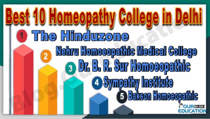 Top 10 Homeopathy College in Delhi