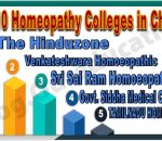 Top 10 Homeopathy Colleges in Chennai