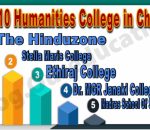Top 10 Humanities College in Chennai