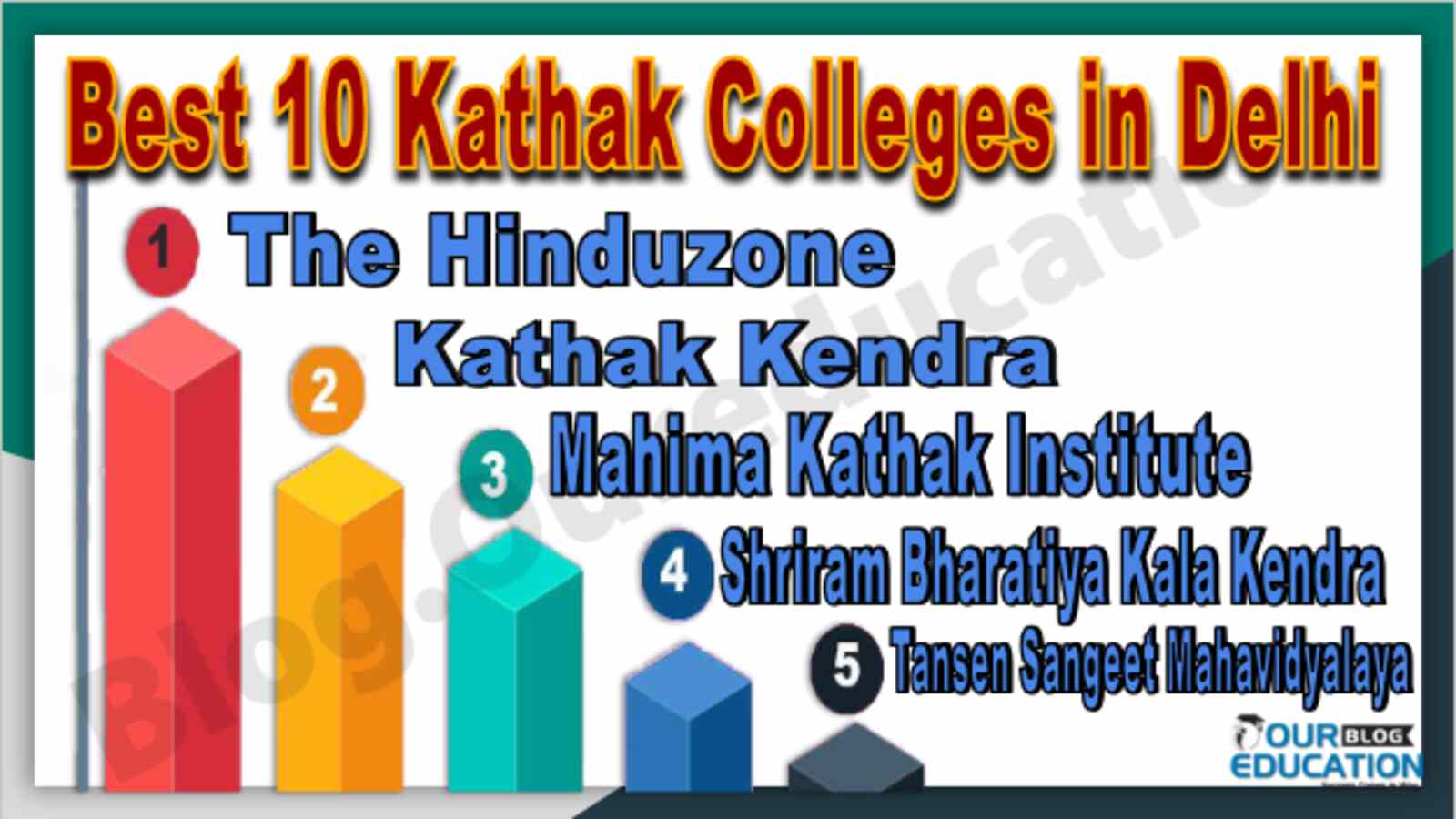 Best 10 Kathak Colleges in Delhi