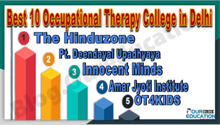 Top 10 Occupational Therapy College in Delhi