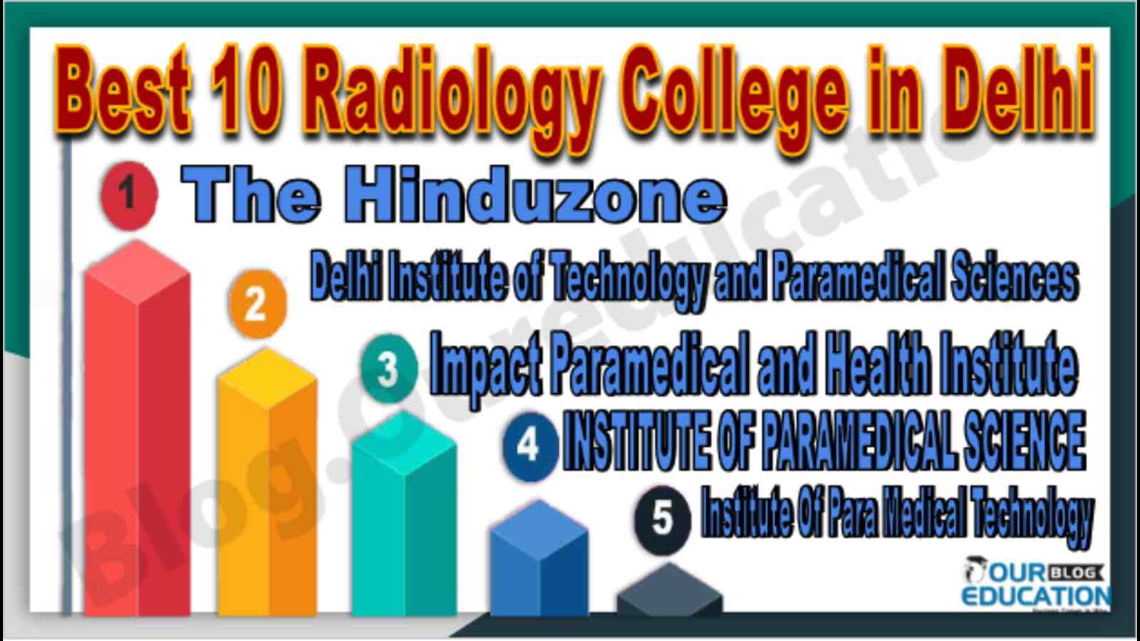 Best 10 Radiology College in Delhi