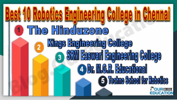 Top 10 Robotics Engineering College in Chennai