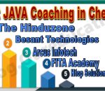 Top JAVA Coaching in Chennai