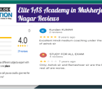 Elite IAS Academy Mukherjee Nagar Reviews