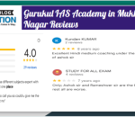 Gurukul IAS Academy Mukherjee Nagar Reviews