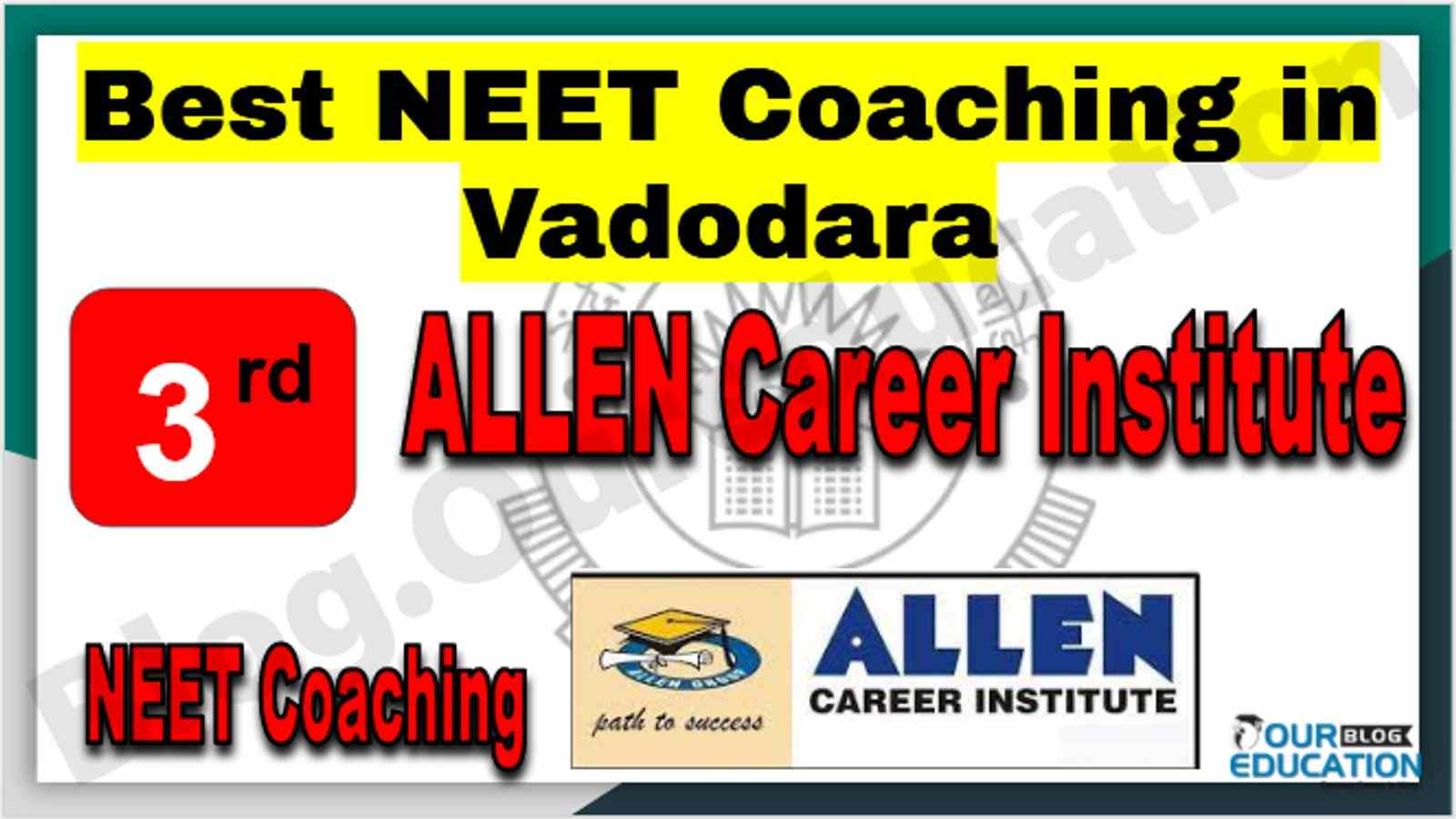 Rank 3rd NEET Coaching in Vadodara
