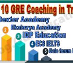 Top 10 GRE Coaching in Trichy