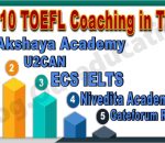 Top 10 TOEFL Coaching in Trichy