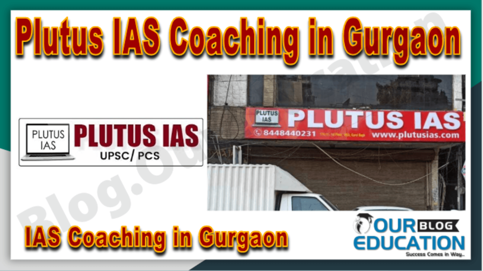 Plutus IAS Coaching in Gurgaon