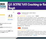 GS SCORE IAS Coaching in Karol Bagh