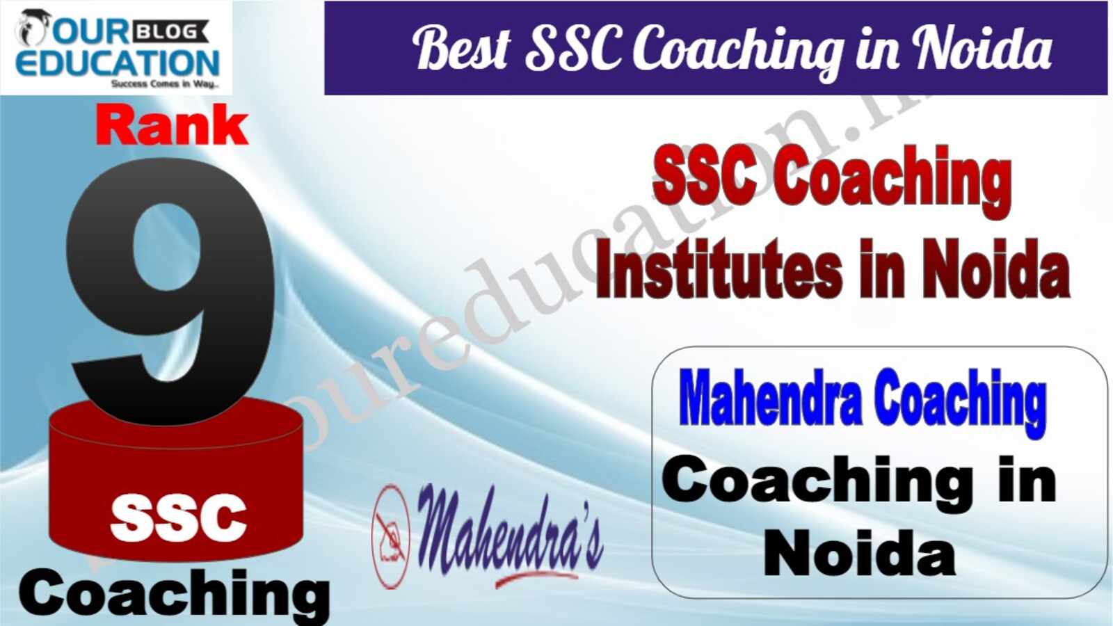 Rank 9 Best SSC Coaching in Noida 2022