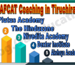Top AFCAT Coaching in Tiruchirappalli