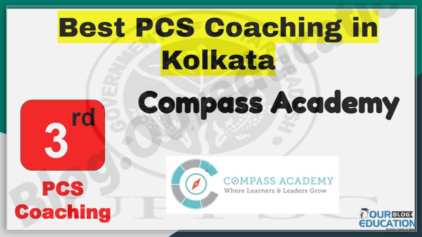 Rank 3 Best PCS Coaching in Kolkata
