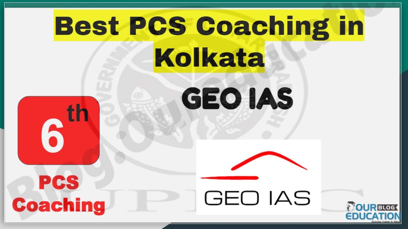 Rank 6 Best PCS Coaching in Kolkata