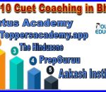 Best 10 Cuet Coaching in Bhopal