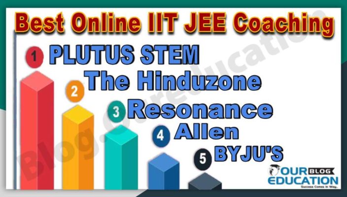 Top Online IIT JEE Coaching Institute