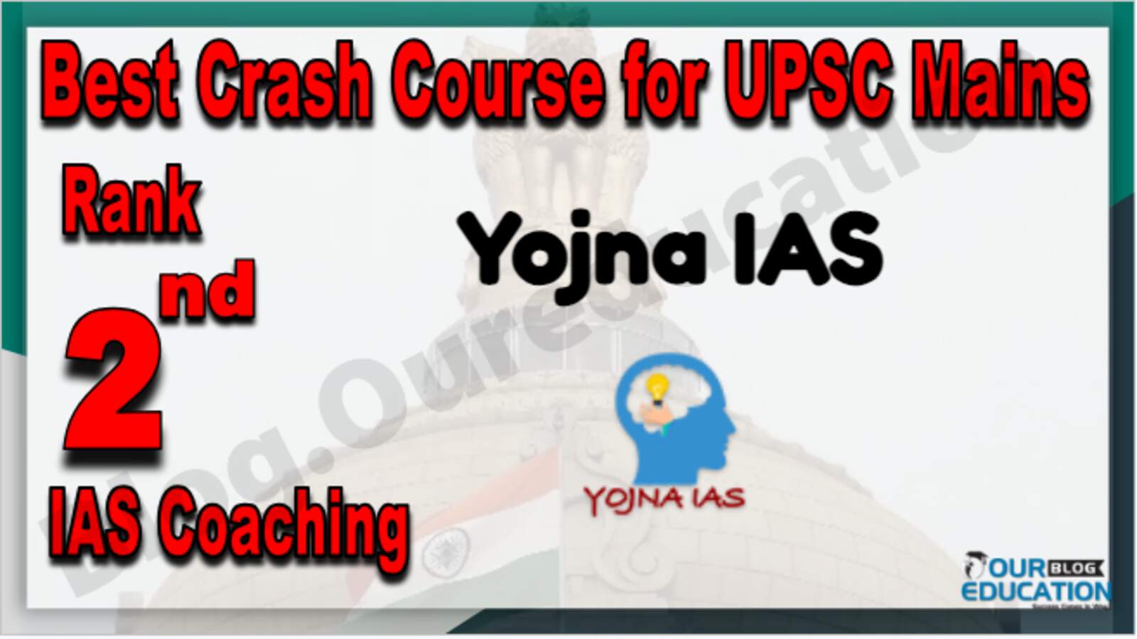 Rank 2 Best Crash Course for UPSC Mains
