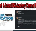 Santhosh & Sabari IAS Academy Chennai Reviews