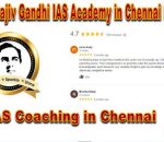 Shri Rajiv Gandhi IAS academy in chennai