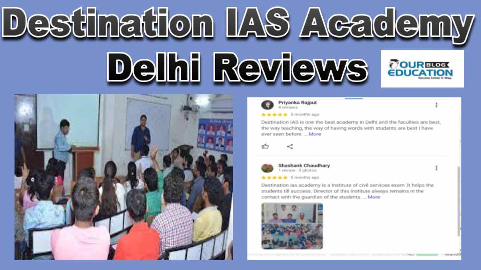 Destination IAS Academy in Delhi Reviews