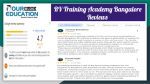 RV Training Academy Bangalore Review