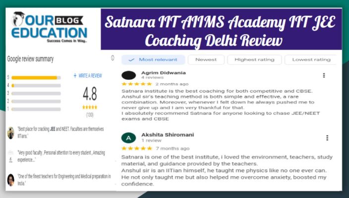 Satnara IIT AIIMS Academy IIT JEE Coaching Delhi Review