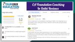 CA Foundation CA Coaching in Delhi Reviews