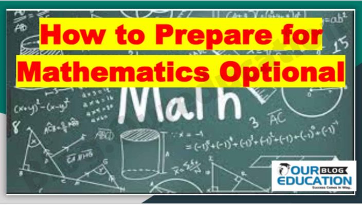 How to Prepare for Mathematics UPSC Optional