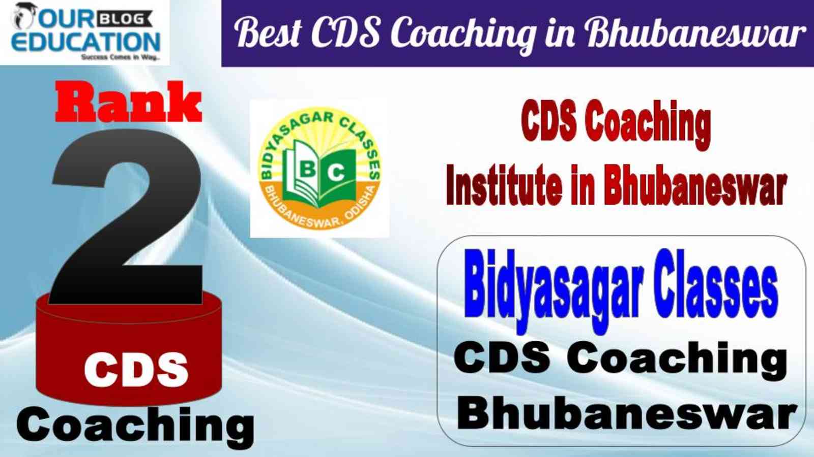 No.2 Best CDS Coaching in Bhubaneswar Bidyasagar Classes