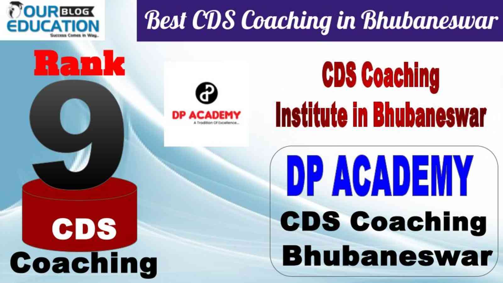 No.9 Best CDS Coaching in Bhubaneswar DP ACADEMY