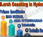 Best B.arch Coaching in Hyderabad