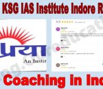 Prayas KGS IAS Coaching in Indore Reviews