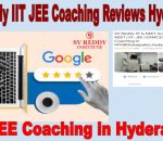SV Reddy IIT JEE Coaching Reviews Hyderabad