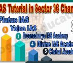 Best IAS tutorial Coaching in Sector 36 Chandigarh