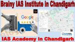 Brainy IAS Academy Centre in Chandigarh